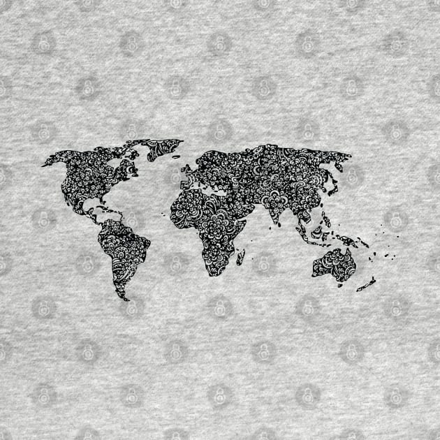 The world by HayleyLaurenDesign